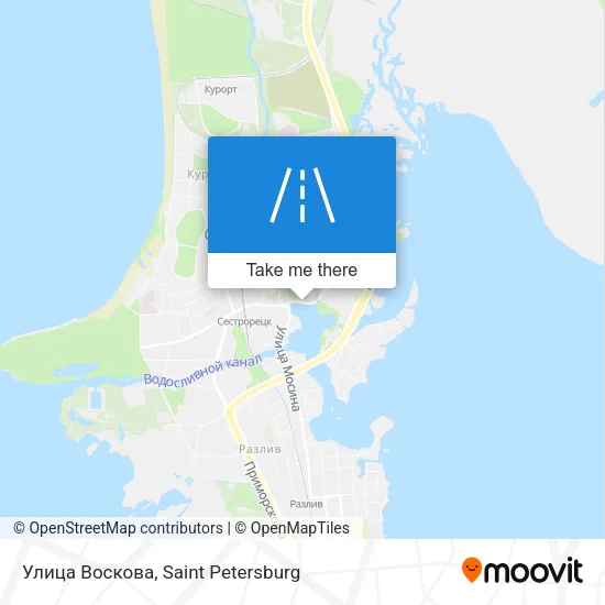 Улица Воскова map