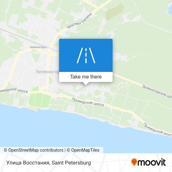 Улица Восстания map