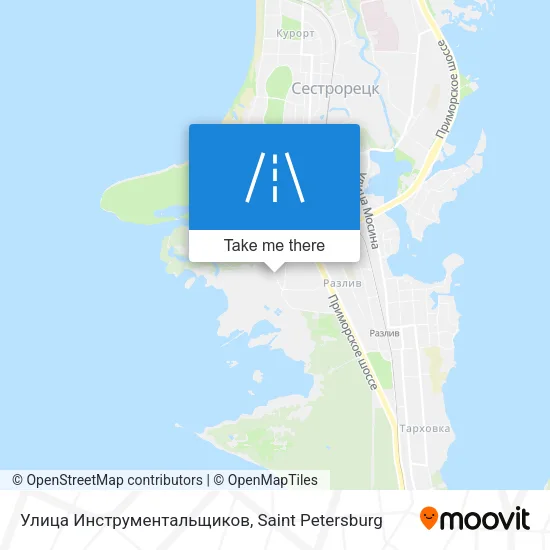 Улица Инструментальщиков map