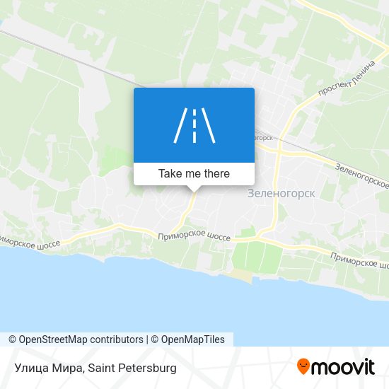 Улица Мира map