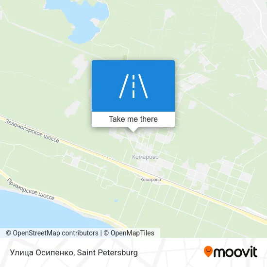 Улица Осипенко map