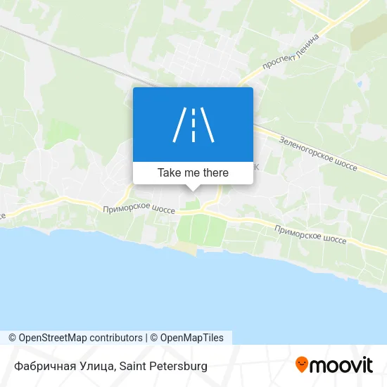 Фабричная Улица map