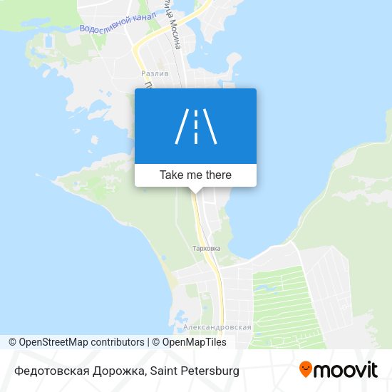 Федотовская Дорожка map