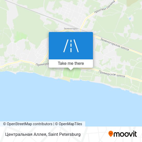 Центральная Аллея map