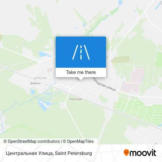Центральная Улица map