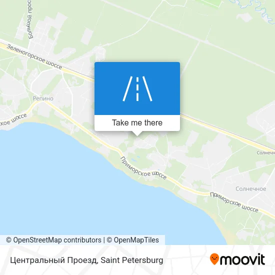 Центральный Проезд map