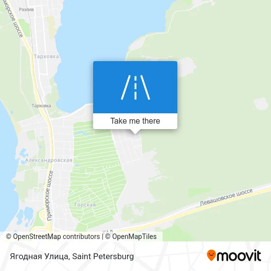 Ягодная Улица map