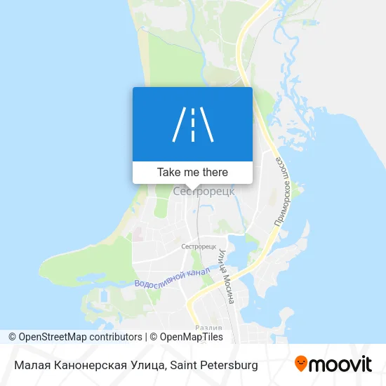 Малая Канонерская Улица map