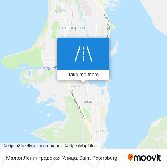 Малая Ленинградская Улица map