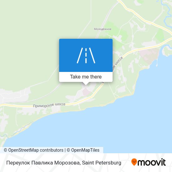 Переулок Павлика Морозова map