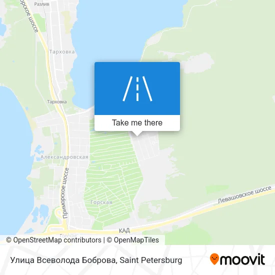 Улица Всеволода Боброва map