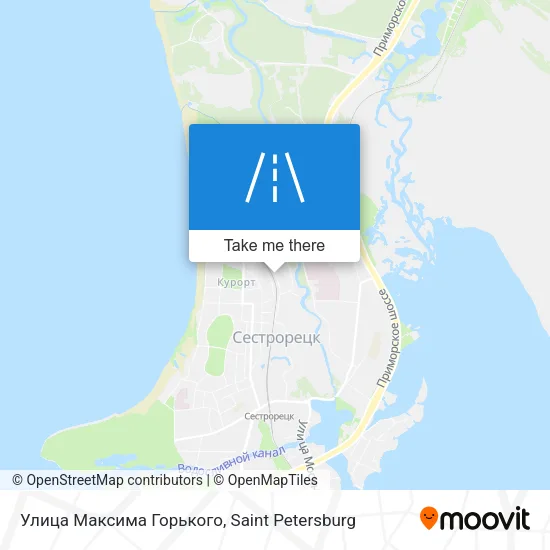 Улица Максима Горького map