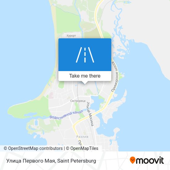 Улица Первого Мая map