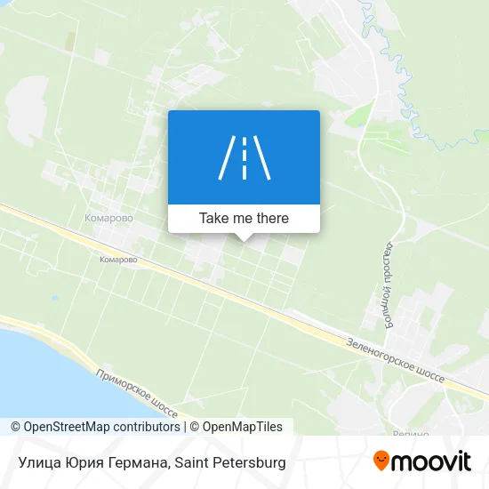 Улица Юрия Германа map