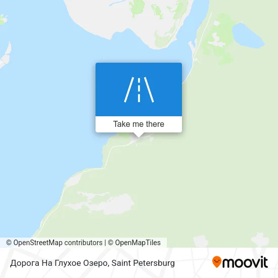 Дорога На Глухое Озеро map