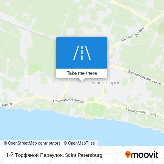 1-Й Торфяной Переулок map