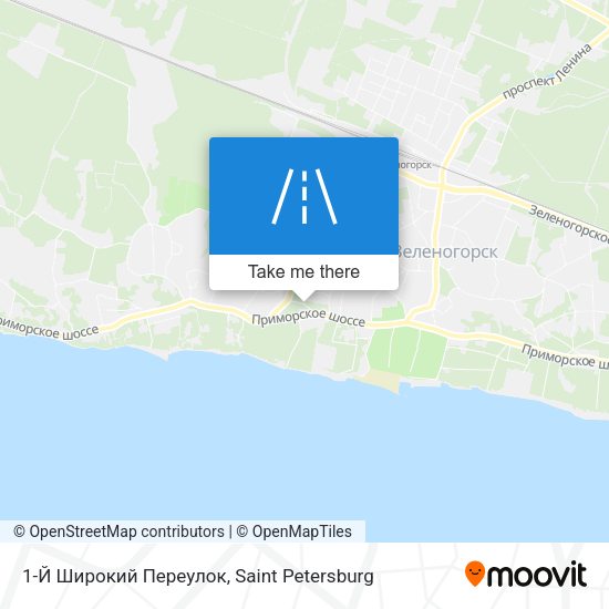 1-Й Широкий Переулок map
