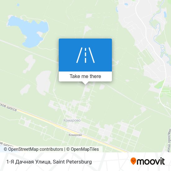 1-Я Дачная Улица map