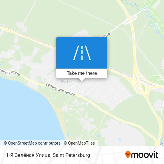 1-Я Зелёная Улица map