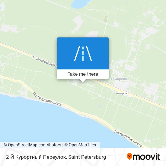 2-Й Курортный Переулок map
