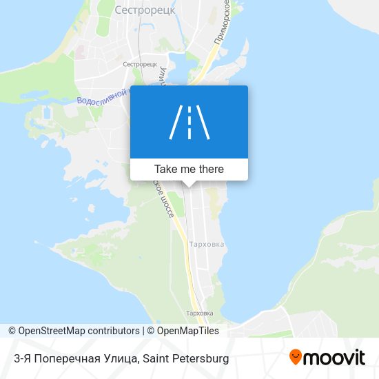 3-Я Поперечная Улица map