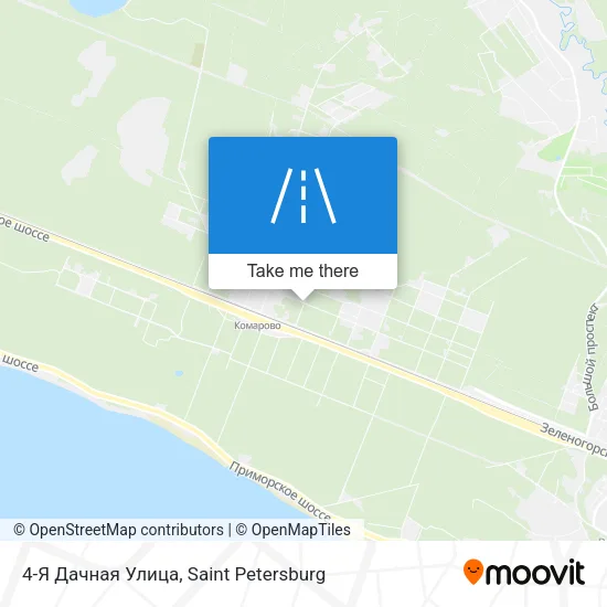 4-Я Дачная Улица map