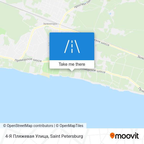 4-Я Пляжевая Улица map