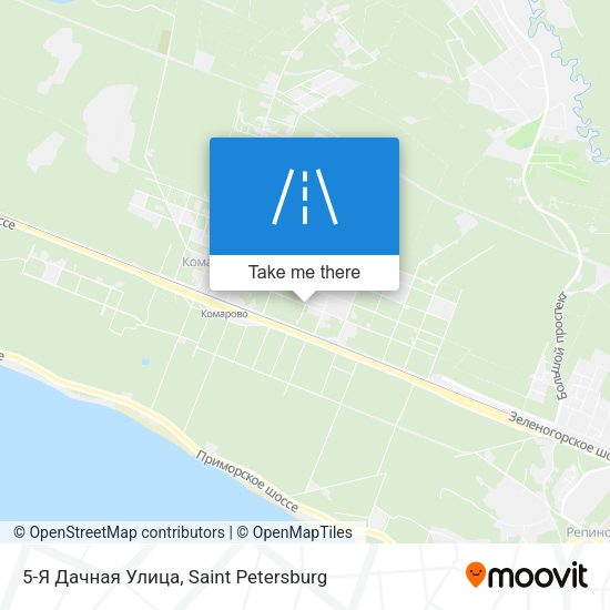 5-Я Дачная Улица map