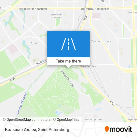Большая Аллея map