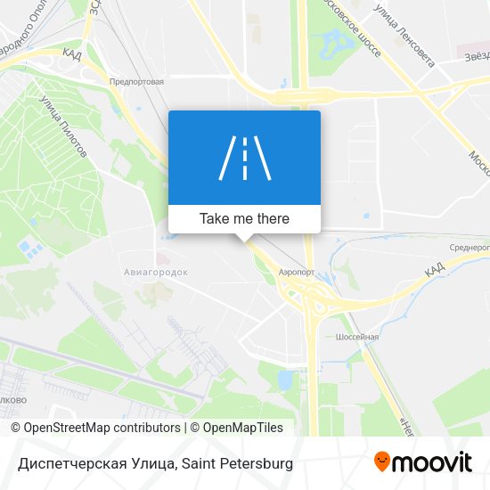 Диспетчерская Улица map