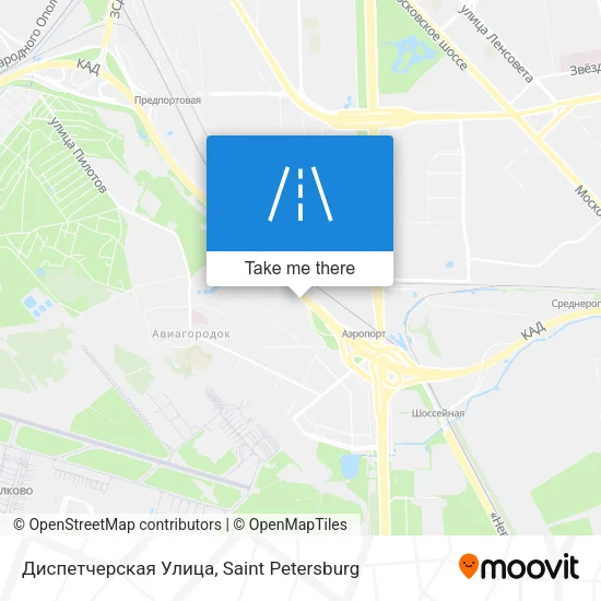 Диспетчерская Улица map