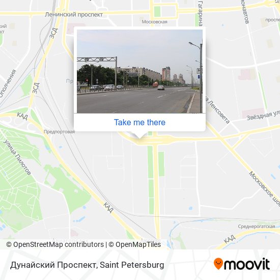 Дунайский Проспект map