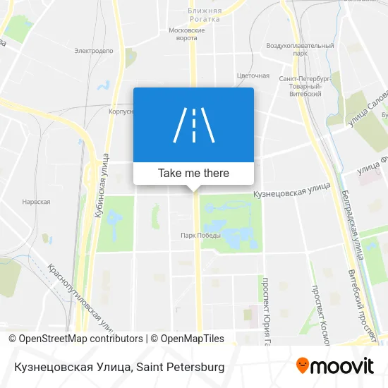 Кузнецовская Улица map