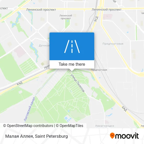 Малая Аллея map