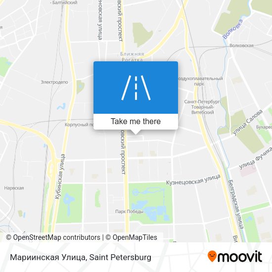 Мариинская Улица map