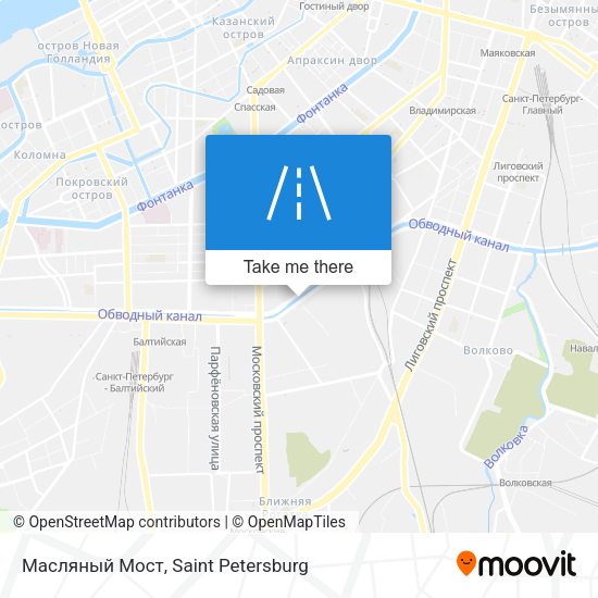Масляный Мост map