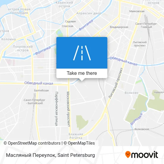 Масляный Переулок map