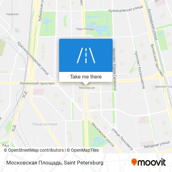 Московская Площадь map