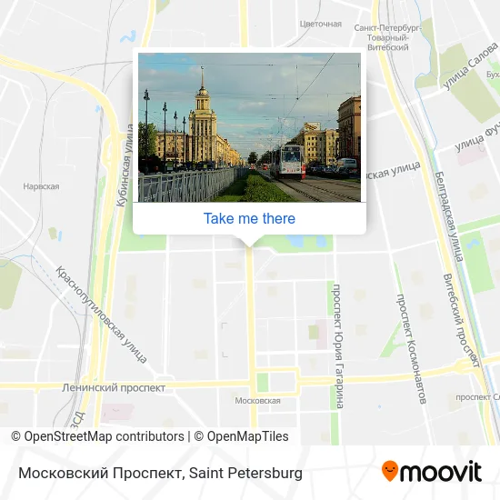 Московский Проспект map