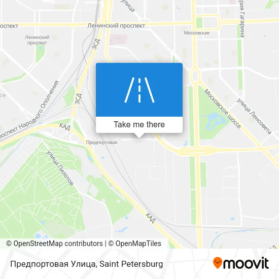 Предпортовая Улица map