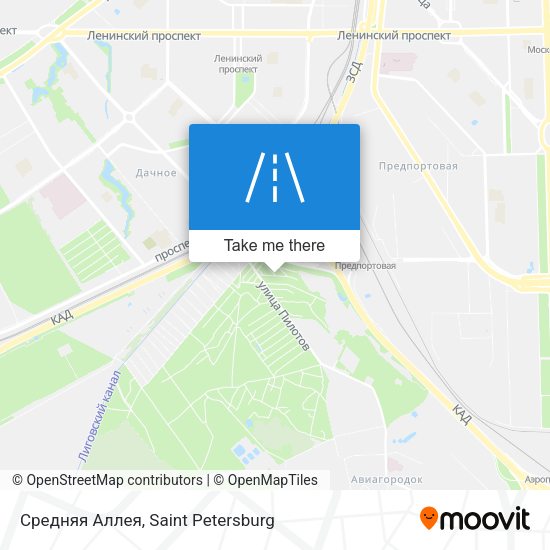 Средняя Аллея map