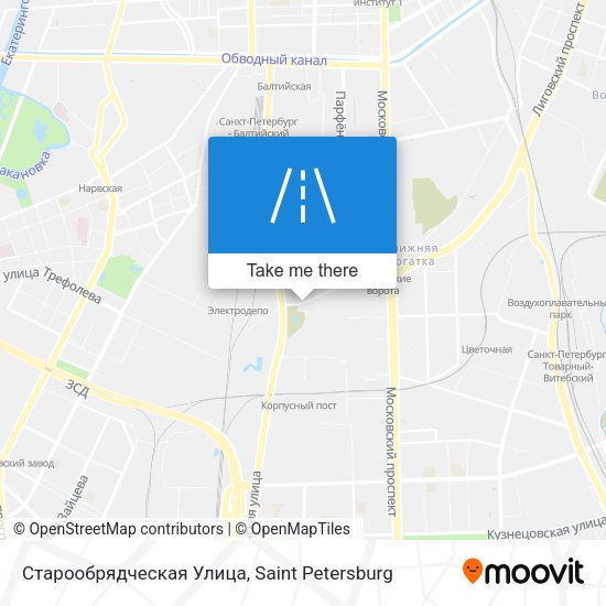 Старообрядческая Улица map