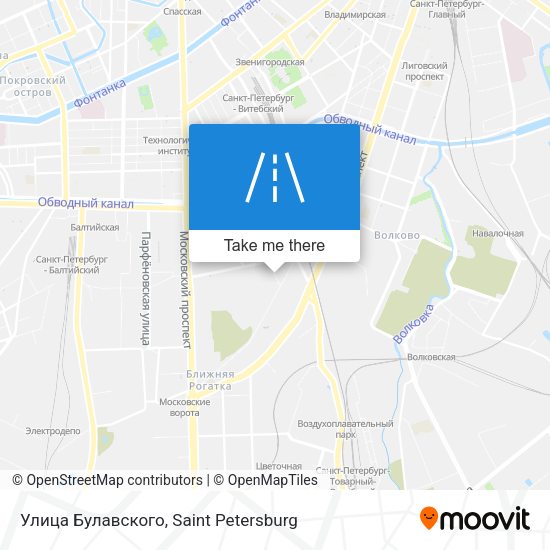 Улица Булавского map