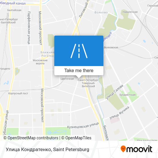 Улица Кондратенко map