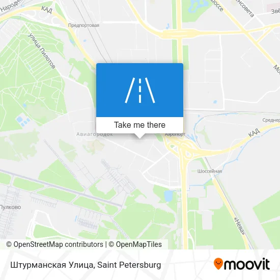 Штурманская Улица map