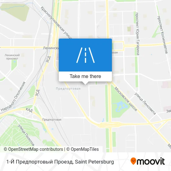 1-Й Предпортовый Проезд map