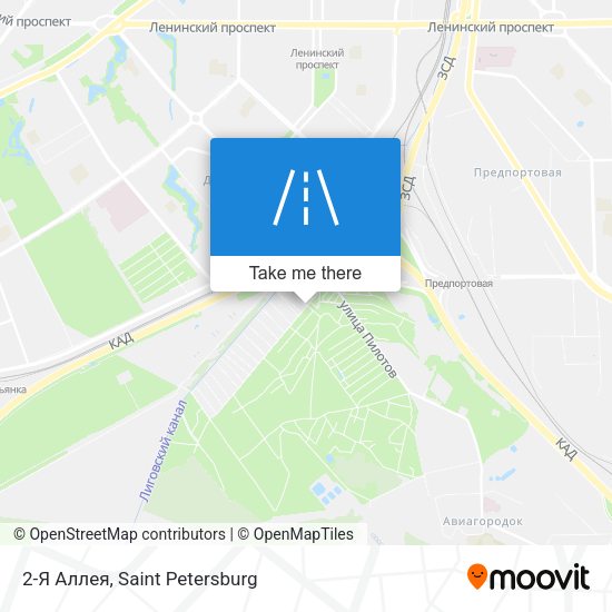 2-Я Аллея map