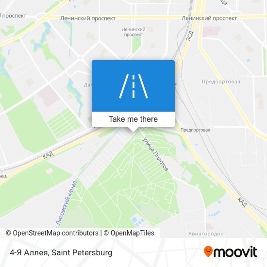 4-Я Аллея map