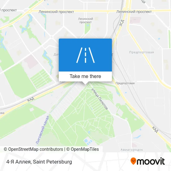 4-Я Аллея map