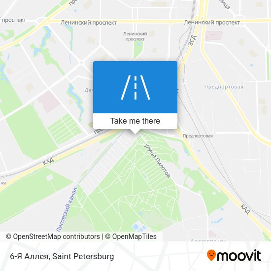 6-Я Аллея map